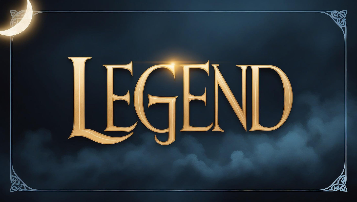 Non-Slip Gaming Mouse Pad "Legend"